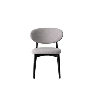 Ashmore Dining Chair - Dark Stone Upholstery for Chic UAE Interiors