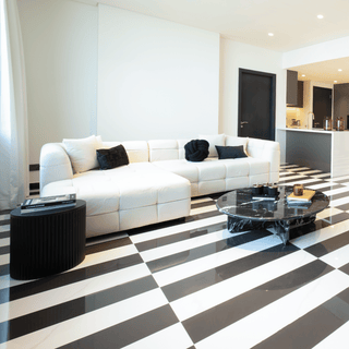 Black Tie L-Shape Sofa - Modern Luxury for Your Home