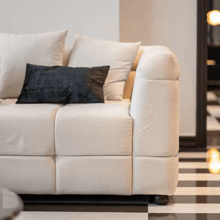 Black Tie L-Shape Sofa - Modern Luxury for Your Home