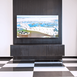 Black Tie Entertainment Unit - Modern Elegance for Your Home
