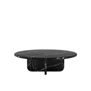 Black Tie Coffee Table - Elegant Black Marquina Marble Design