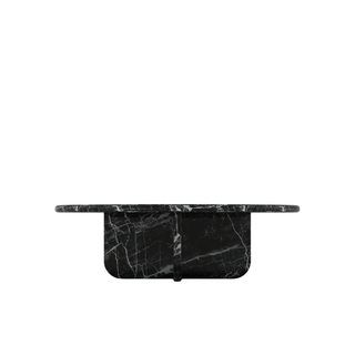 Black Tie Coffee Table - Elegant Black Marquina Marble Design