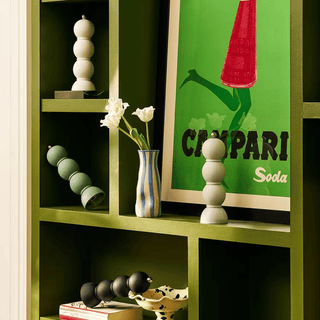 Scandi Bobbin Salt & Pepper Mill – Matte White Acrylic