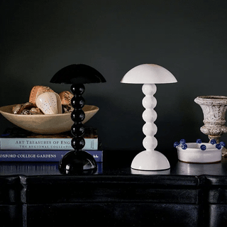Bobbin Rechargeable Table Lamp – Black