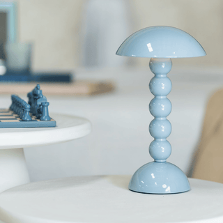 Bobbin Rechargeable Table Lamp – Pale Denim