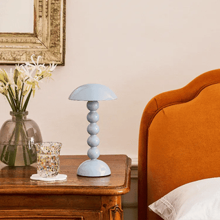 Bobbin Rechargeable Table Lamp – Pale Denim