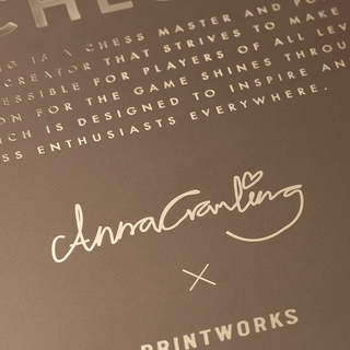 Limited Edition Chess Set by Anna Cramling