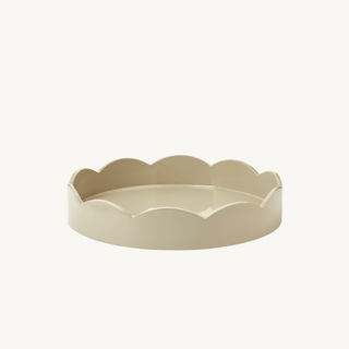 Small Scallop Trinket Tray – Cappuccino Beige