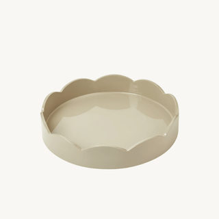 Small Scallop Trinket Tray – Cappuccino Beige